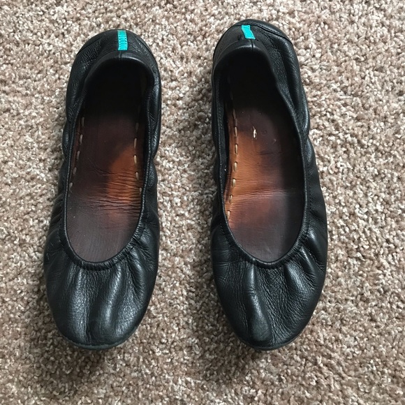 Tieks Shoes - Black size 9 Tieks